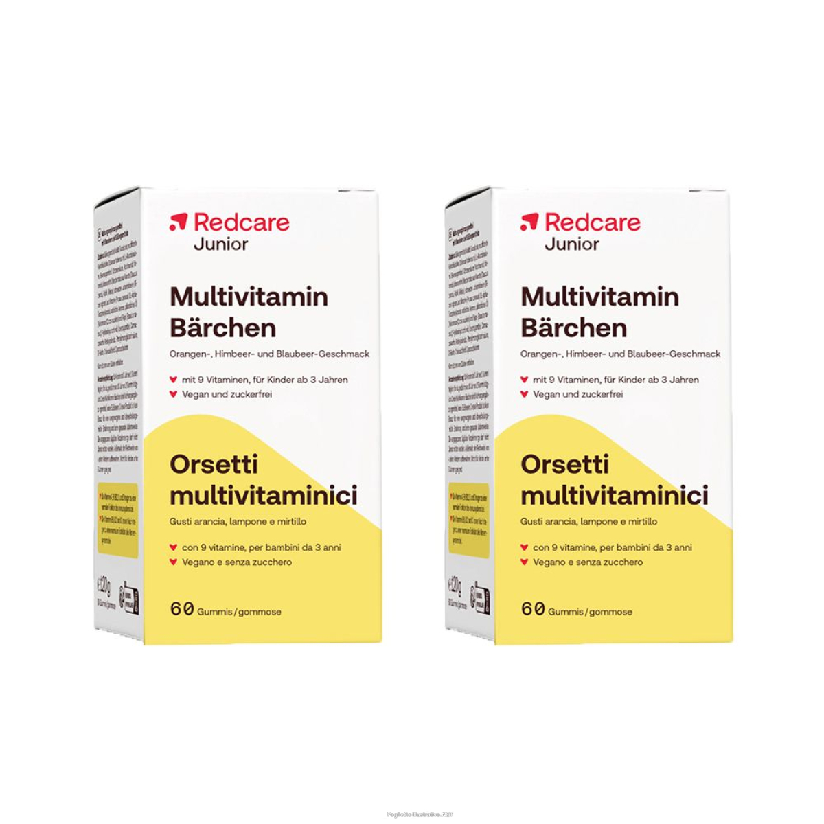 Cerca Offerte di redcare junior orsetti multivitaminici set da 2 - risparmia il 30% con e acquista online