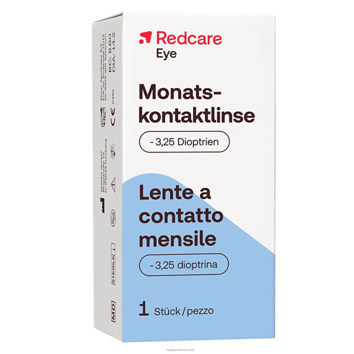 Cerca Offerte di redcare lente a contatto mensile -3,25 diottrie - risparmia il 30% con e acquista online