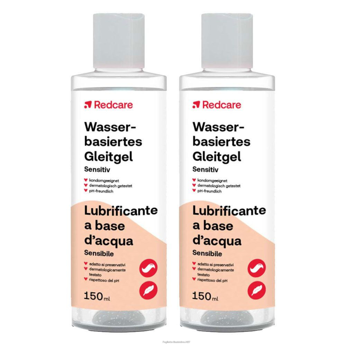 Cerca Offerte di redcare lubrificante a base d’acqua set da 2 - risparmia il 30% con e acquista online
