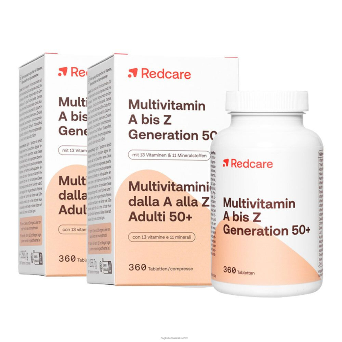 Cerca Offerte di redcare multivitaminico dalla a alla z 50+ set da 2 - risparmia il 30% e acquista online