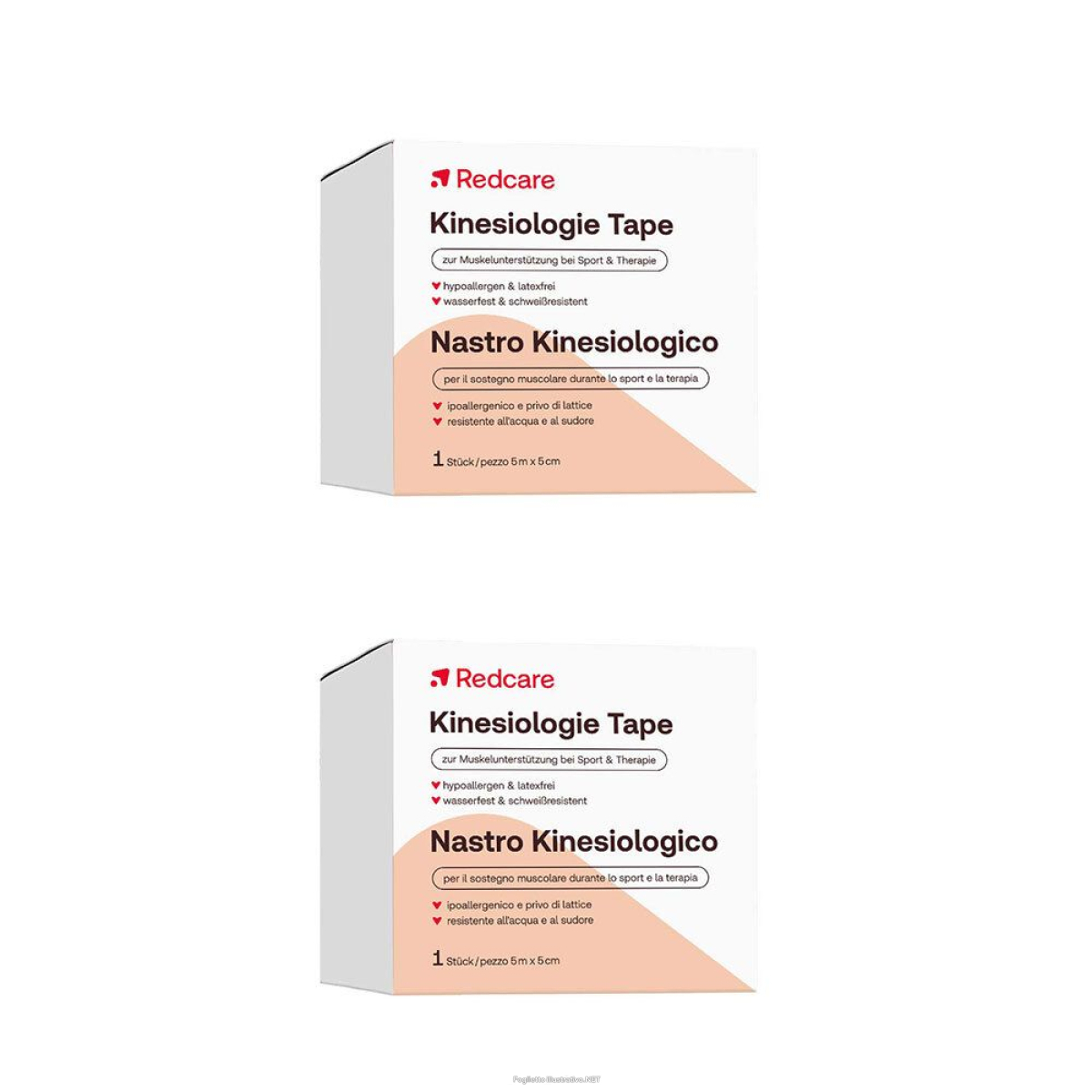 Cerca Offerte di redcare nastro kinesiologico 2x1 pz fasciatura e acquista online