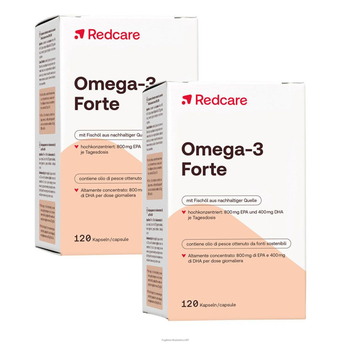 Cerca Offerte di redcare omega-3 forte capsule set da 2 - risparmia il 30% con codic e acquista online
