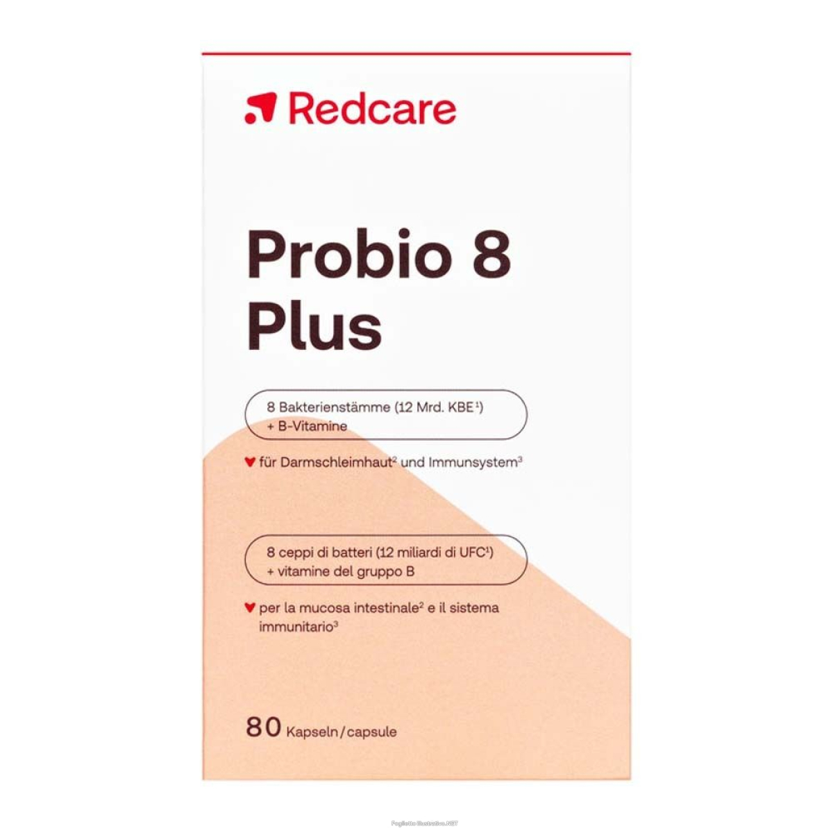Cerca Offerte di redcare probio 8 plus - risparmia il 30% con codice: redbw25 80 pz e acquista online