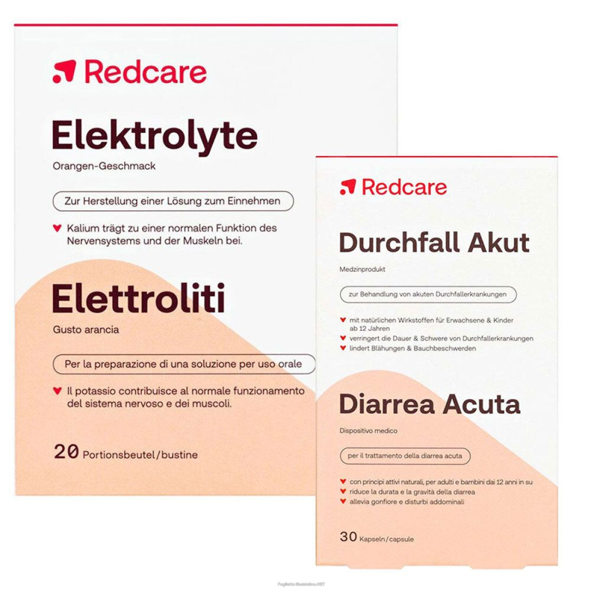 Cerca Offerte di redcare vita elettroliti + diarrea acuta 1 pz set e acquista online