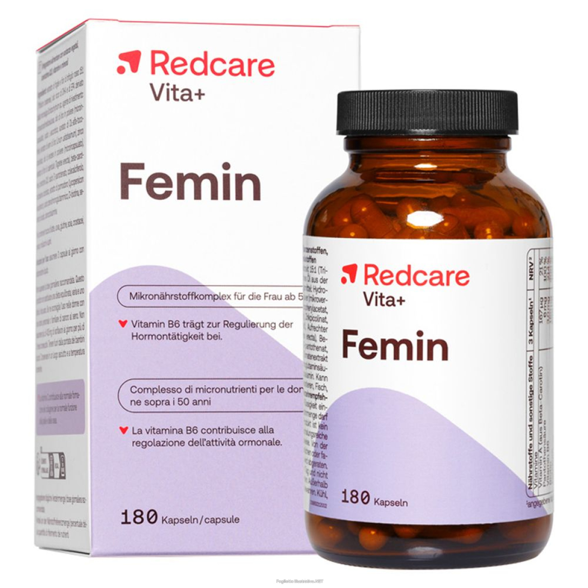 Cerca Offerte di redcare vita+ femin - risparmia il 30% con codice: redbw25 180 pz c e acquista online
