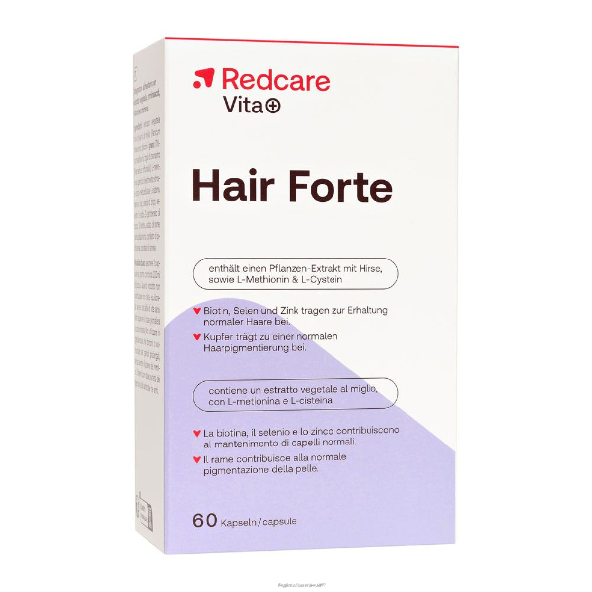 Cerca Offerte di redcare vita+ hair forte - risparmia il 30% con codice: redbw25 60 e acquista online
