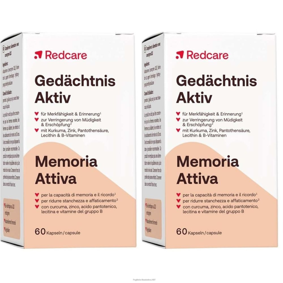 Cerca Offerte di redcare vita memoria attiva set da 2 - risparmia il 30% con codice: e acquista online