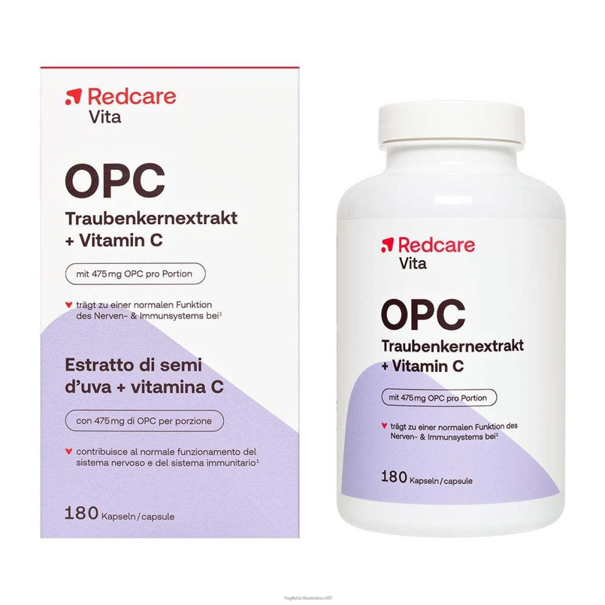 Cerca Offerte di redcare vita opc estratto di semi d'uva + vitamina c - risparmia il 30 e acquista online