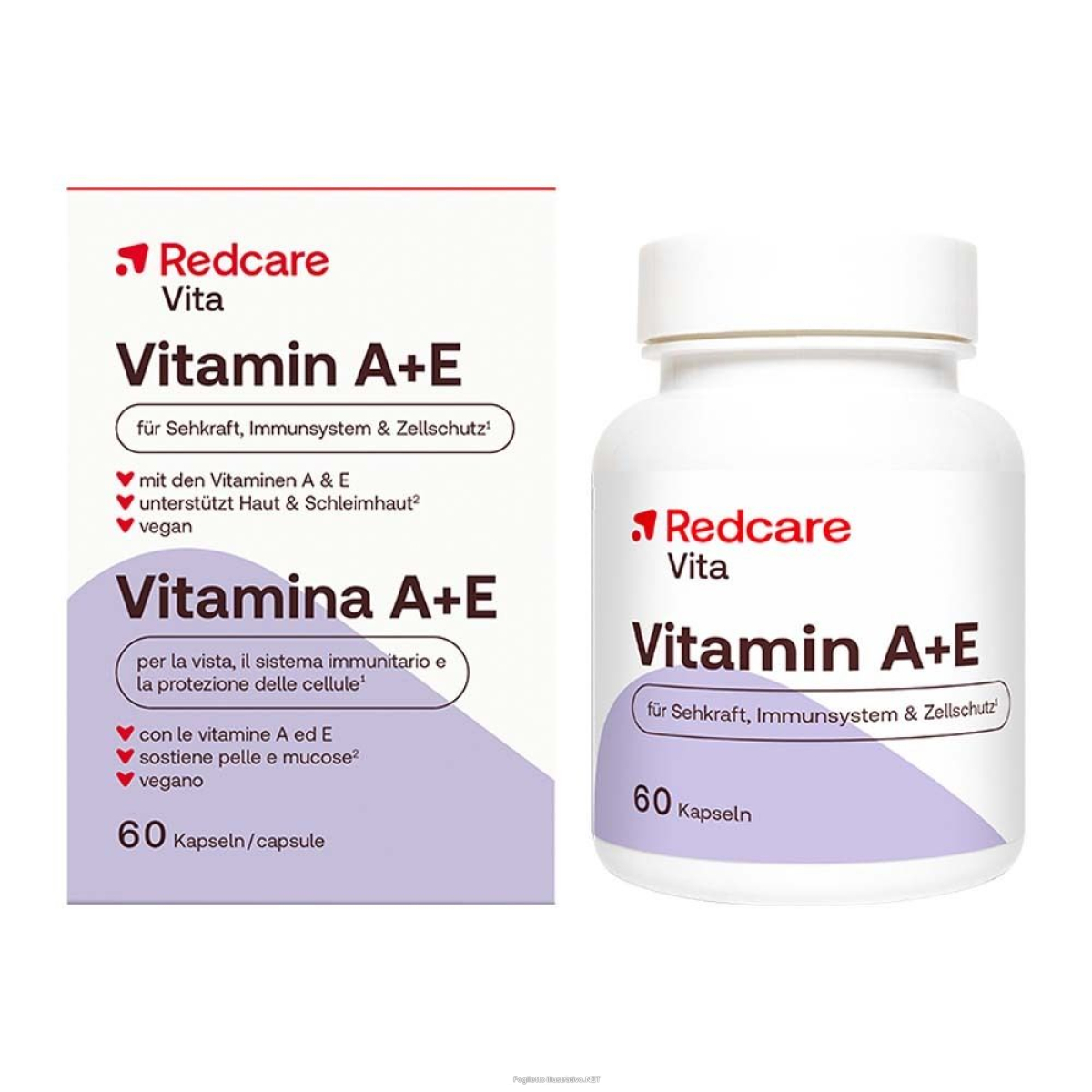 Cerca Offerte di redcare vita vitamina a + e - risparmia il 30% con codice: redpromo e acquista online