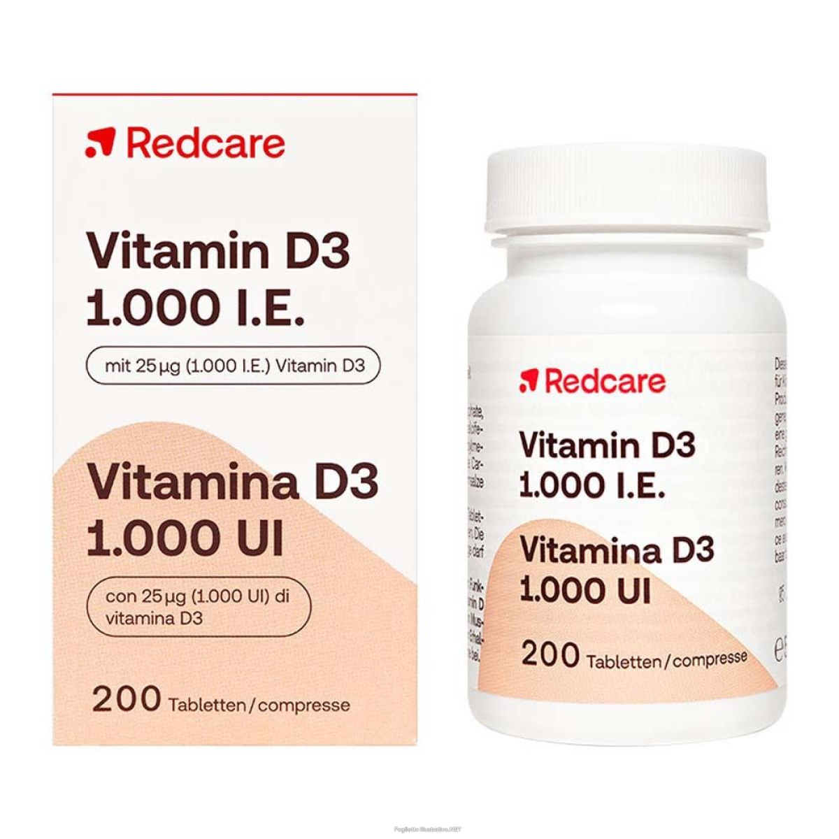 Cerca Offerte di redcare vitamina d3 1000 i.e. - risparmia il 30% con codice: redbw2 e acquista online