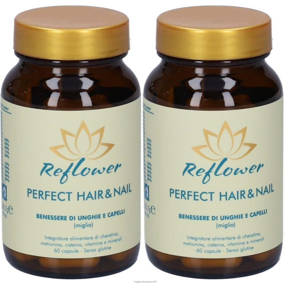 Cerca Offerte di reflower perfect hair & nail capsule 2x50,7 g e acquista online