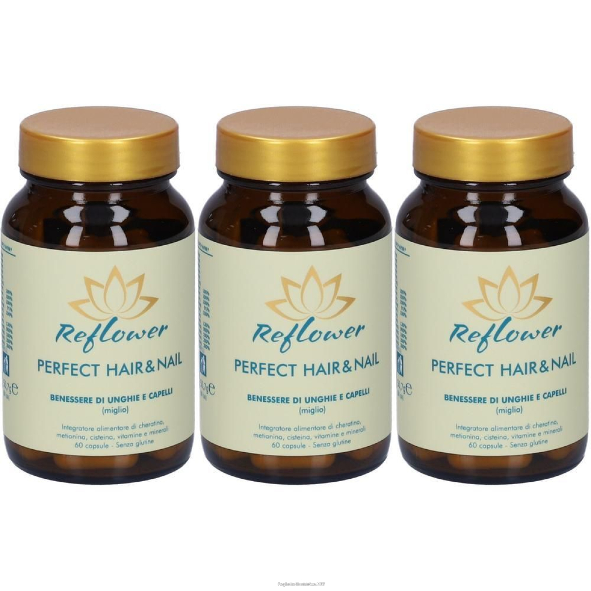 Cerca Offerte di reflower perfect hair & nail capsule 3x50,7 g e acquista online