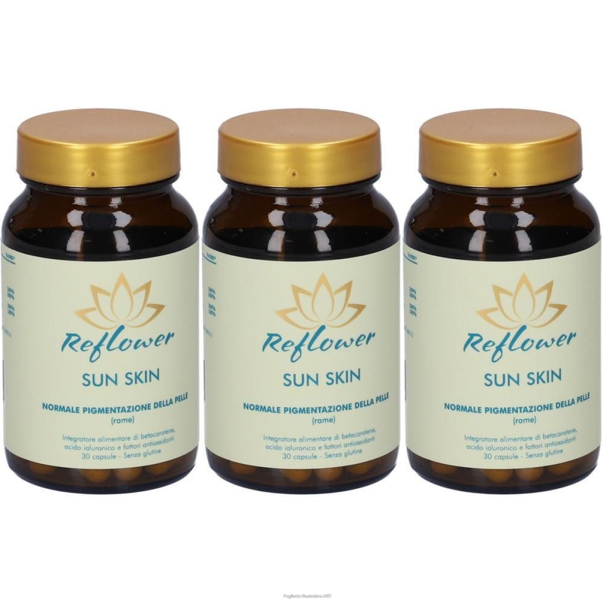 Cerca Offerte di reflower sun skin capsule 3x22,3 g e acquista online