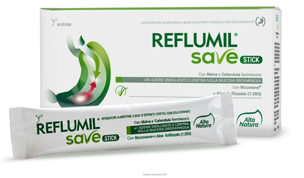 Cerca Offerte di reflumil save integratore per il benessere della mucosa orofaringea 20 stick liquidi da 15ml e acquista online