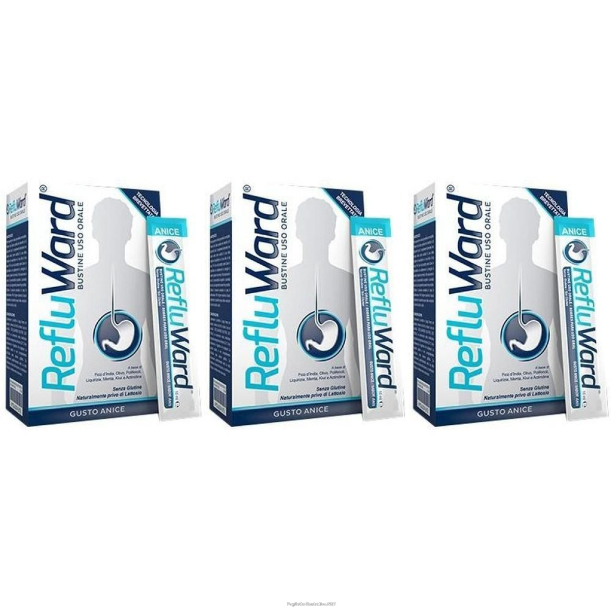 Cerca Offerte di refluward gel anice 20 bustine 3x200 ml orale e acquista online