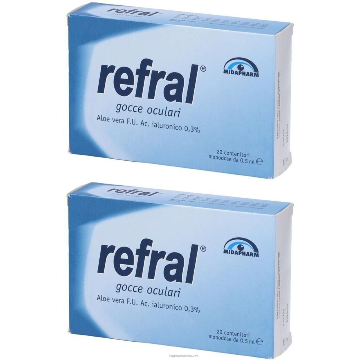 Cerca Offerte di refral monodose gocce oculari 20 contenitori da 0,5 ml 2x10 ml e acquista online