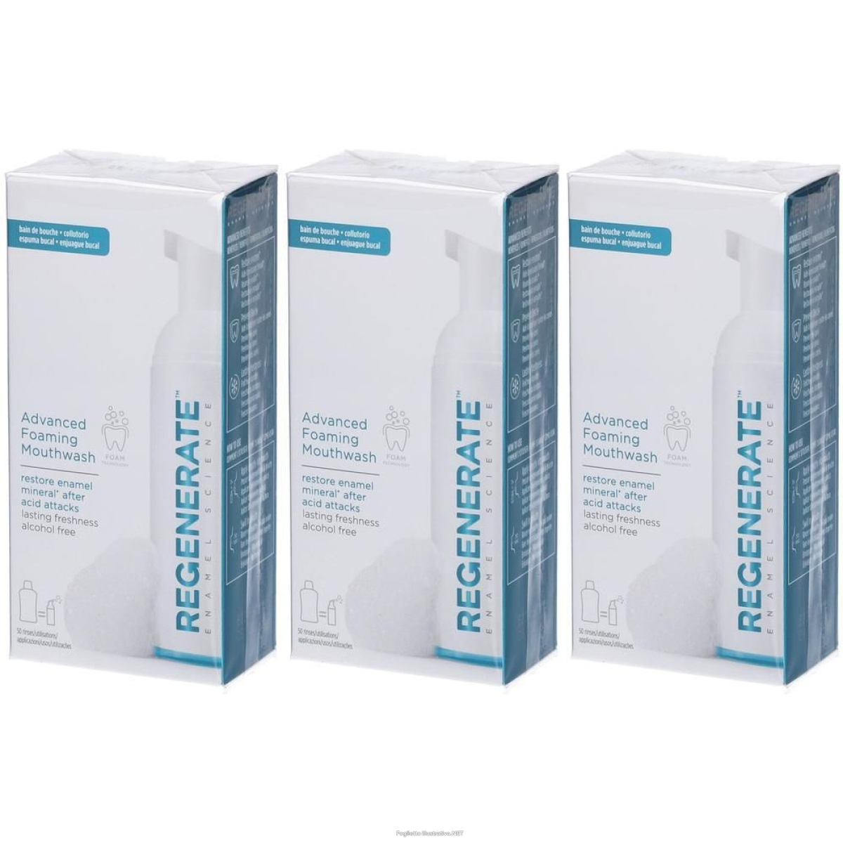 Cerca Offerte di regenerate advanced cleansing mouth foam 3x50 ml schiuma e acquista online