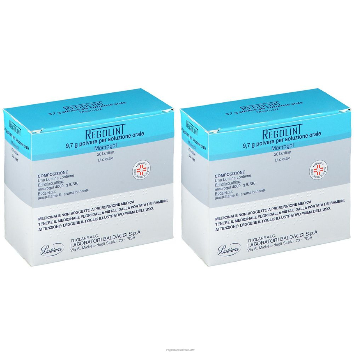 Cerca Offerte di regolint 9,7 polvere per soluzione orale set da 2 2x20 pz bustina e acquista online