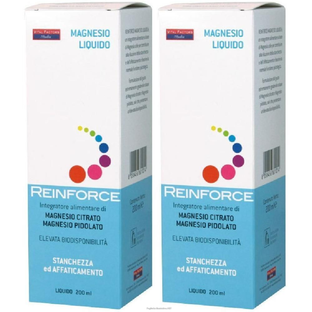 Cerca Offerte di reinforce magnesio liquido 200 ml 2x200 ml soluzione orale e acquista online