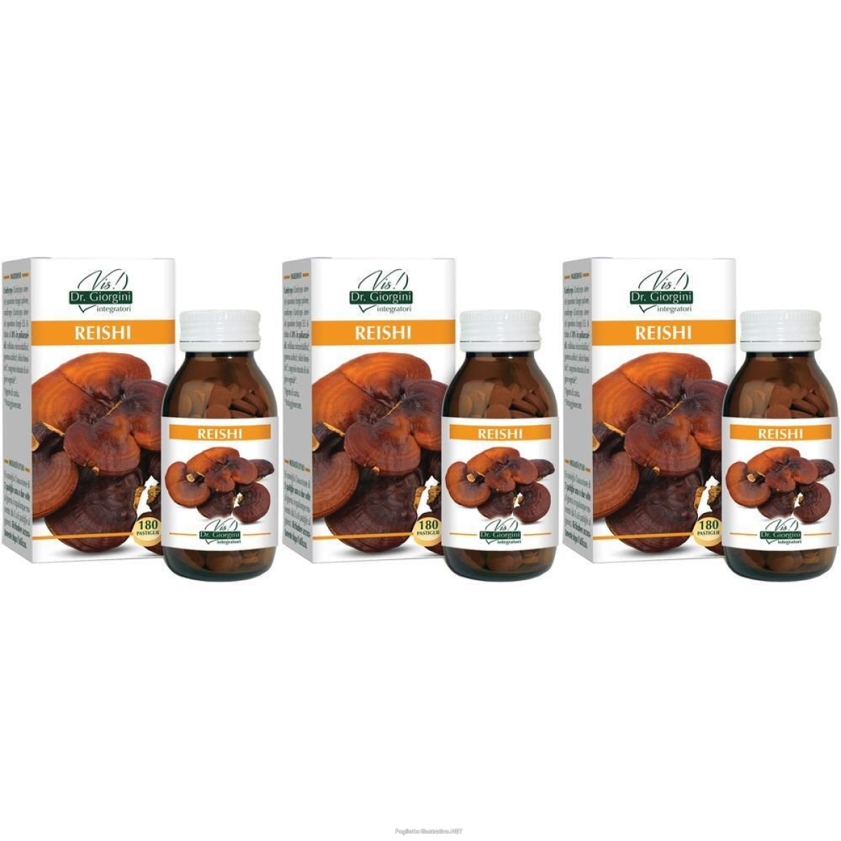 Cerca Offerte di reishi 180 pastiglie 3x90 g e acquista online