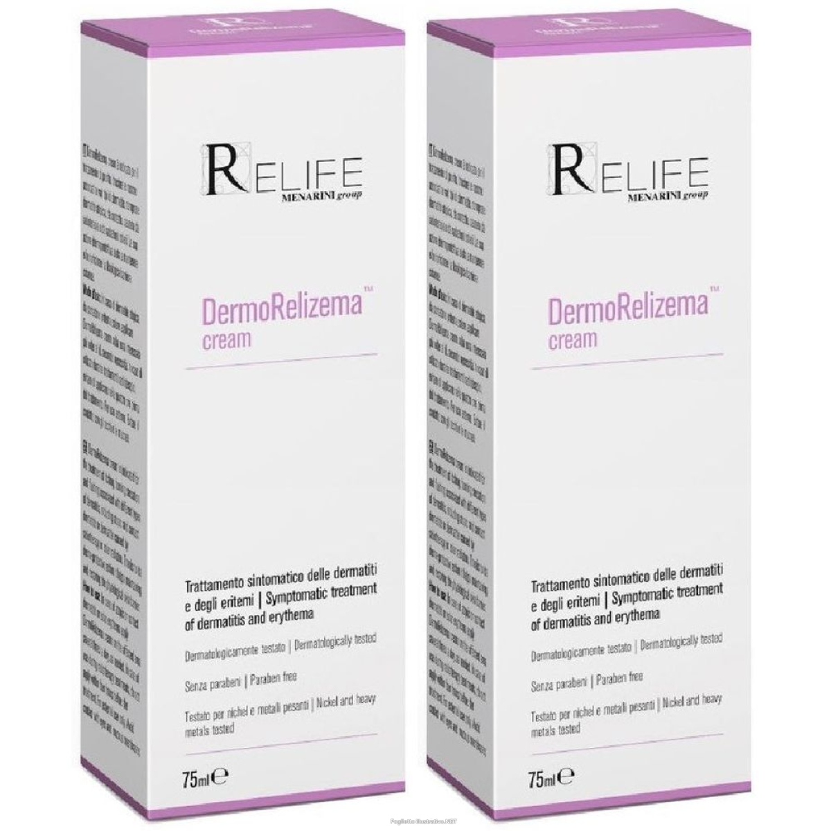 Cerca Offerte di relife dermorelizema™ cream set da 2 2x75 ml crema e acquista online