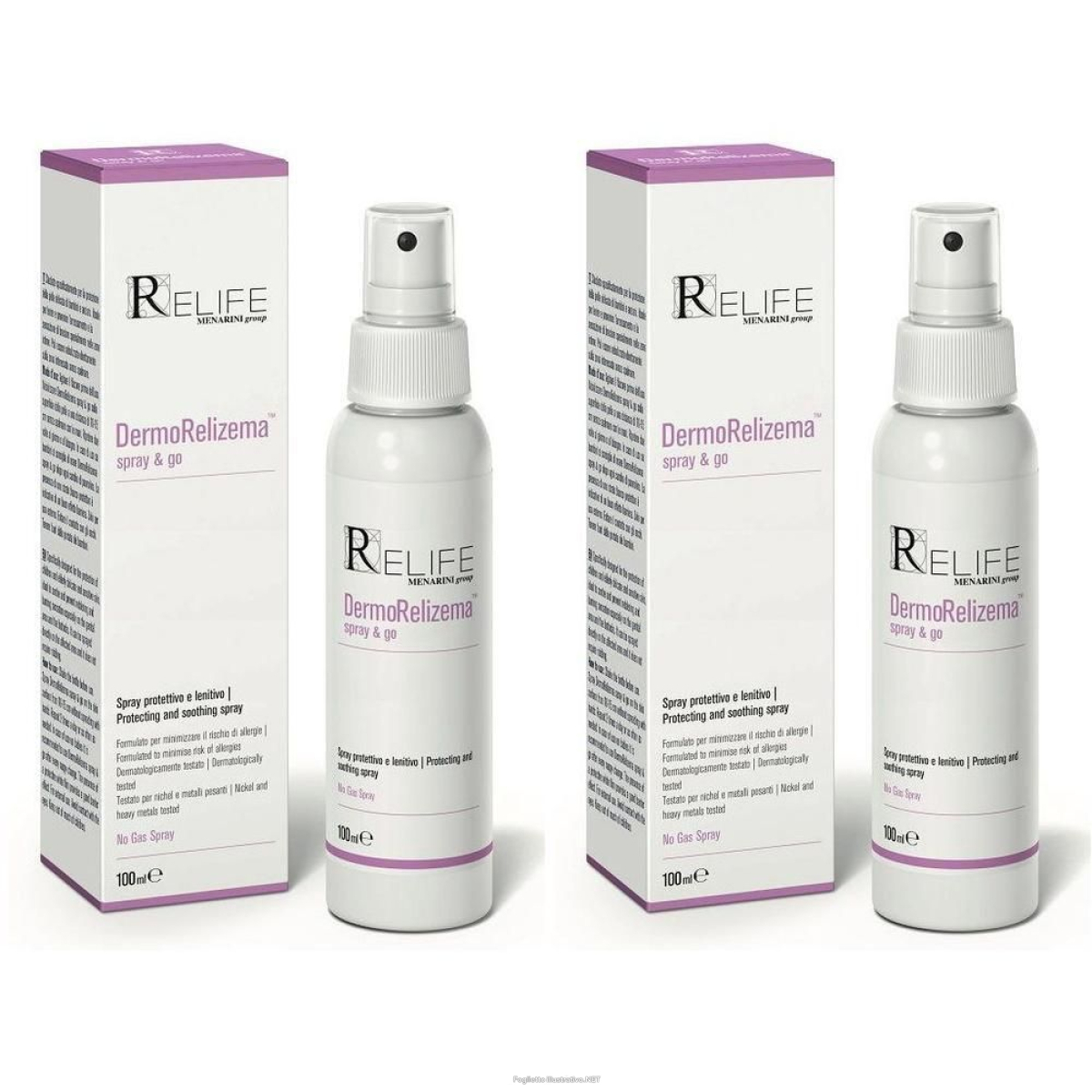 Cerca Offerte di relife dermorelizema spray & go 2x100 ml e acquista online