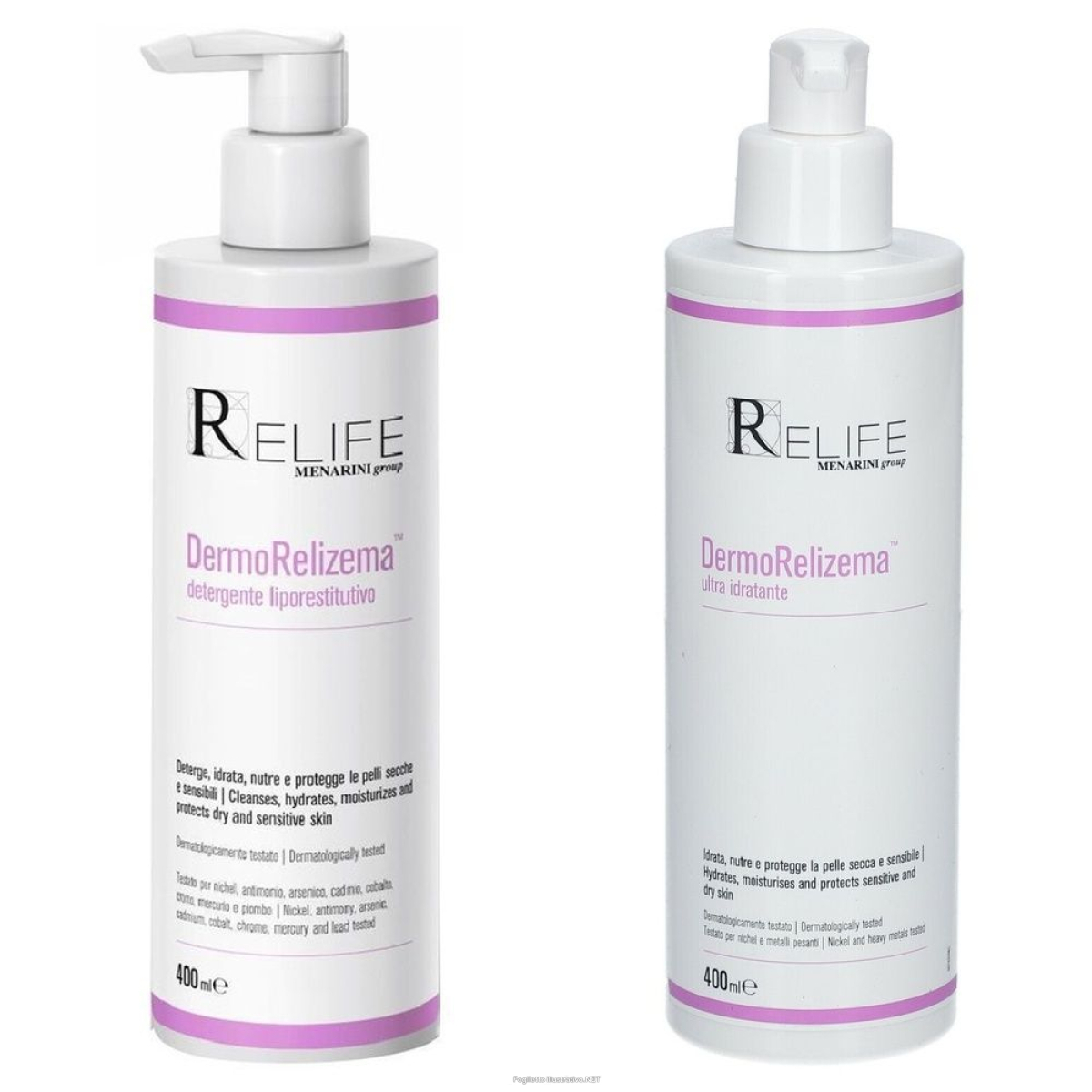 Cerca Offerte di relife dermorelizema™ ultra idratante +detergente liporestitutivo 1 pz e acquista online