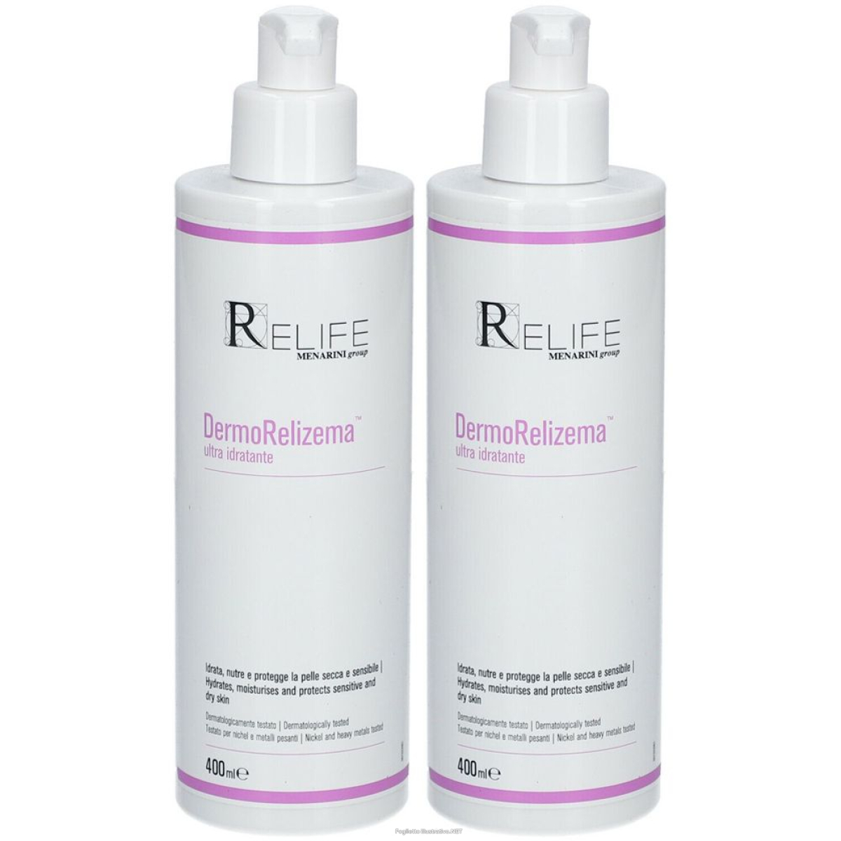 Cerca Offerte di relife dermorelizema™ ultra idratante set da 2 2x400 ml crema e acquista online