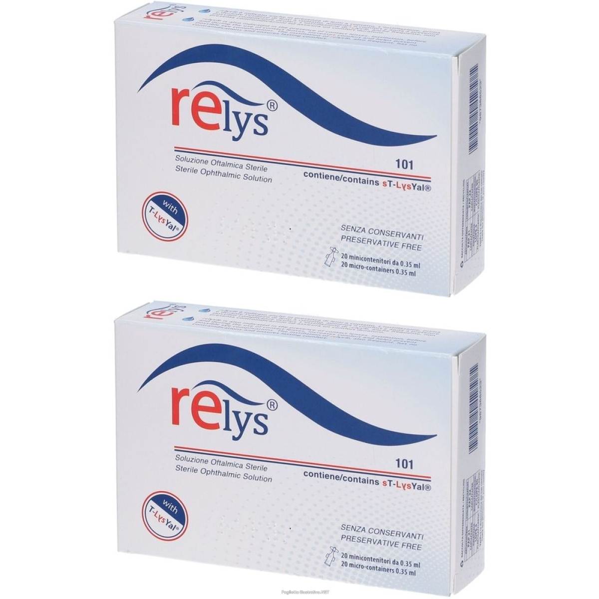 Cerca Offerte di relys monodose soluzione oftalmica 20 minicontenitori da 0,35 ml senza e acquista online