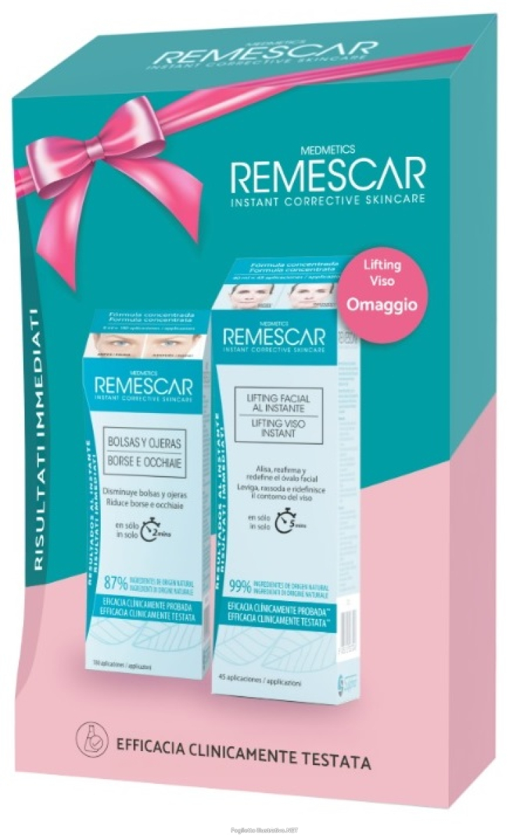Cerca Offerte di remescar face lifting instant 40 ml + remescar borse e occhiaie iii 8 ml e acquista online