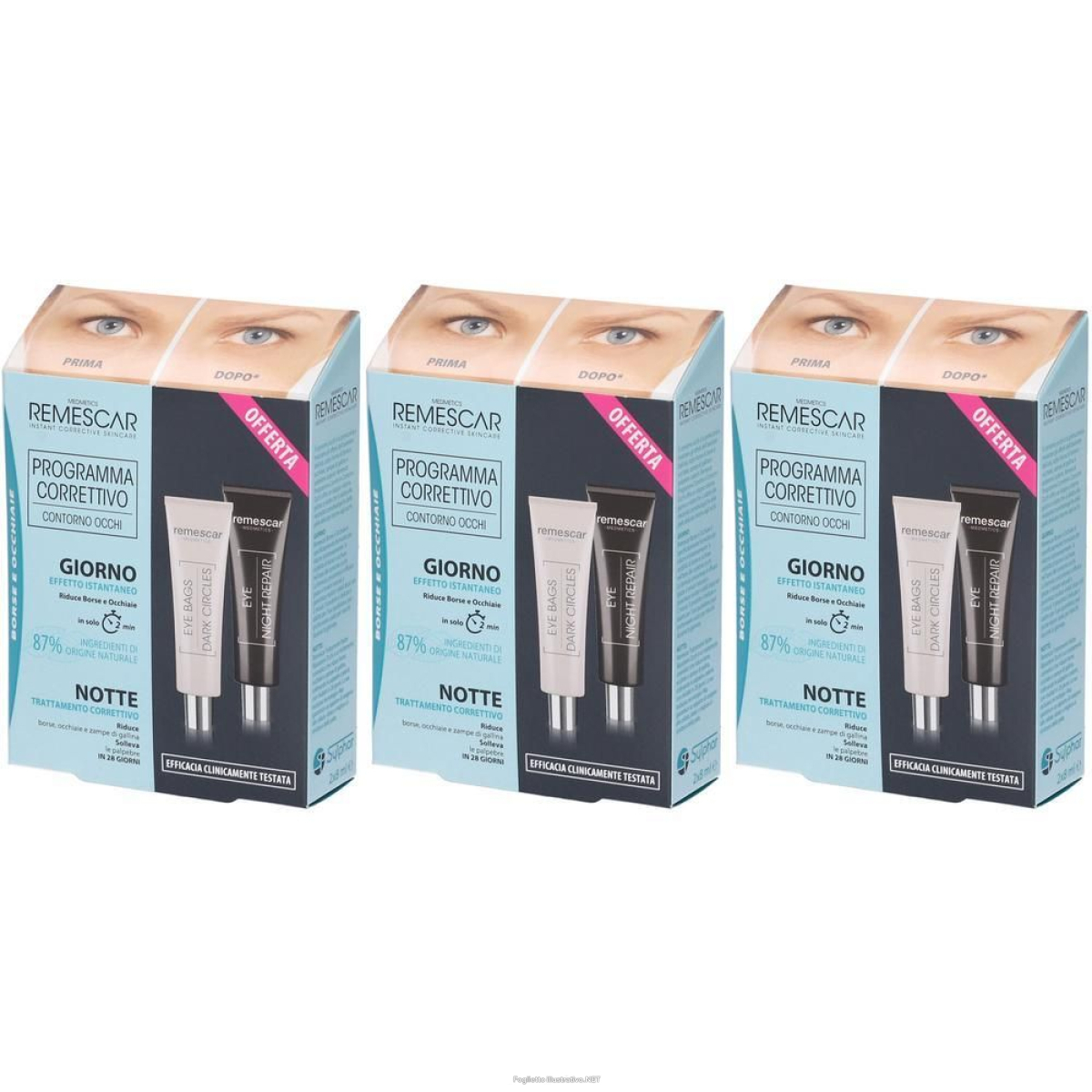 Cerca Offerte di remescar programma correttivo 3x8 ml e acquista online