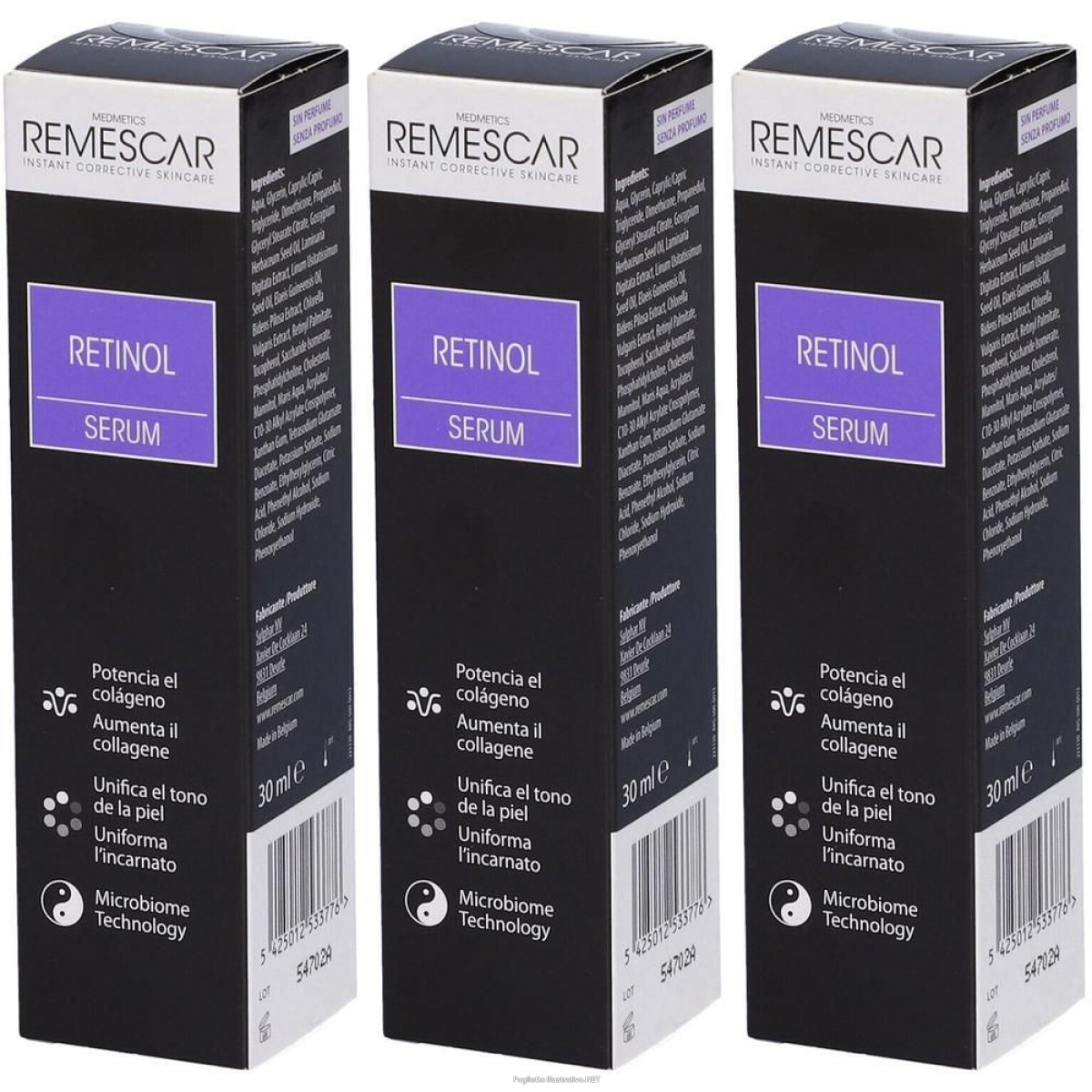 Cerca Offerte di remescar siero retinolo anti-aging 3x30 ml e acquista online