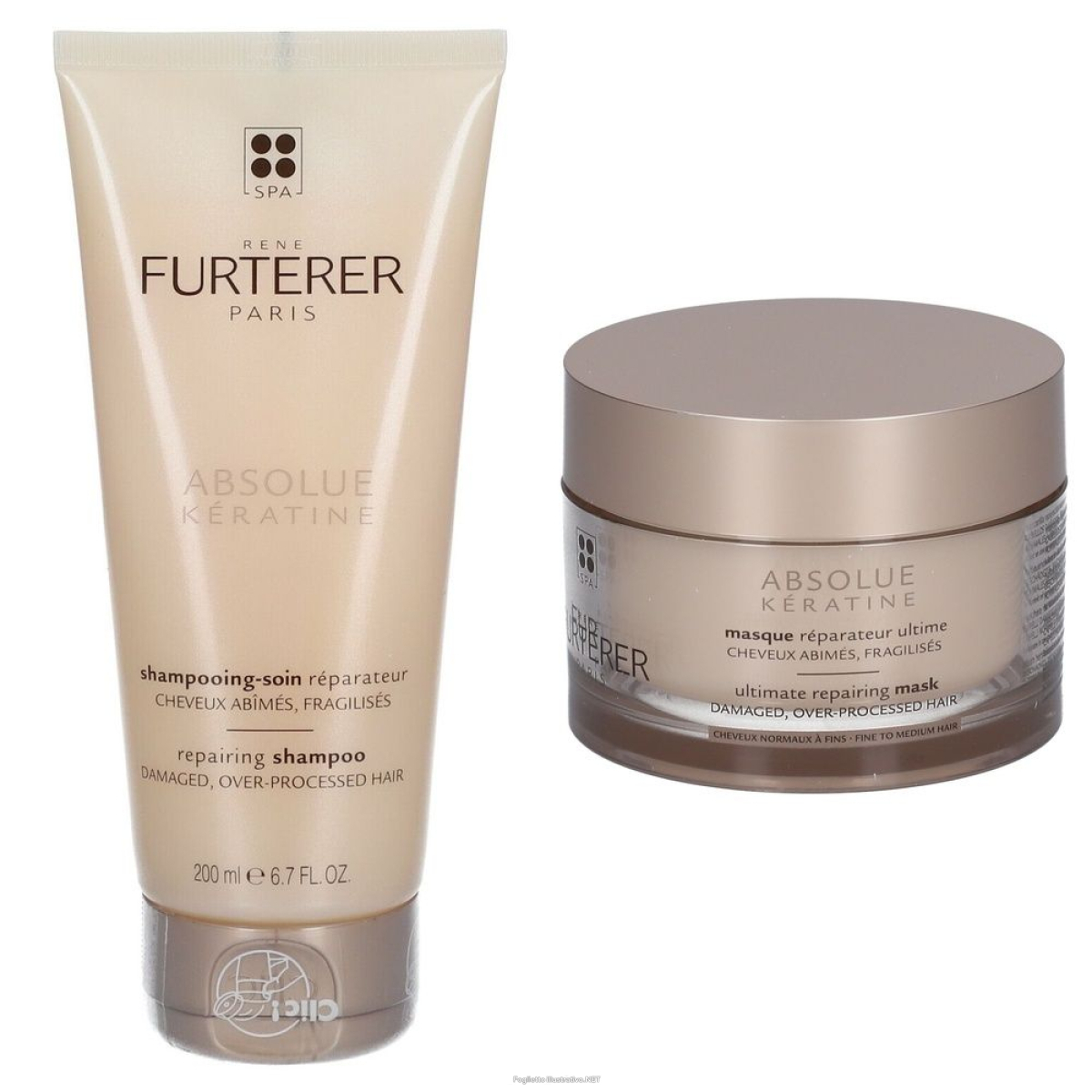 Cerca Offerte di rené furterer abolute kératine shampoo ristrutturante + maschera ristr e acquista online