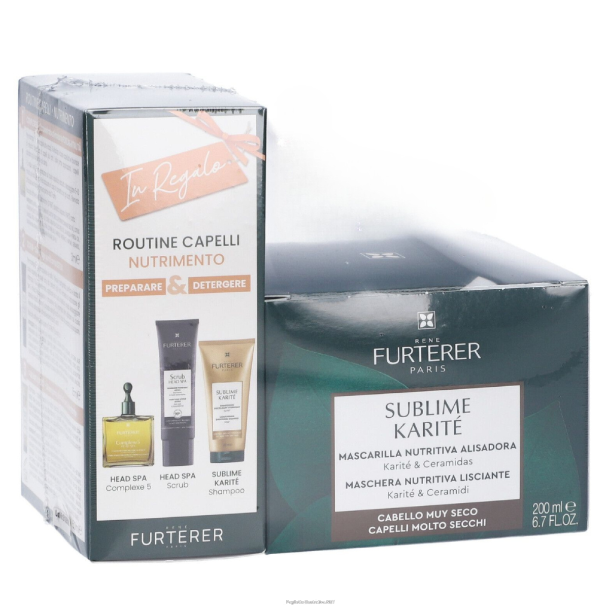 Cerca Offerte di rené furterer sublime karité routine capelli nutrimento lisciante   maschera 200 ml + 3 omaggi e acquista online