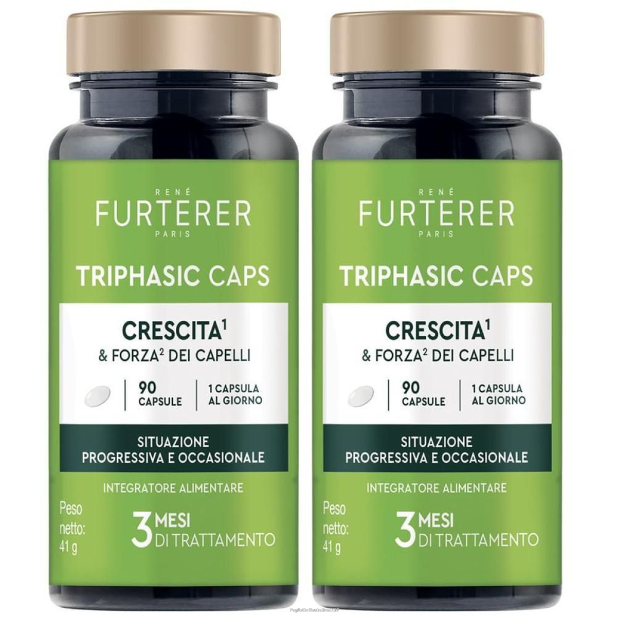 Cerca Offerte di renè furterer triphasic caps crescita 2x41 g capsule e acquista online