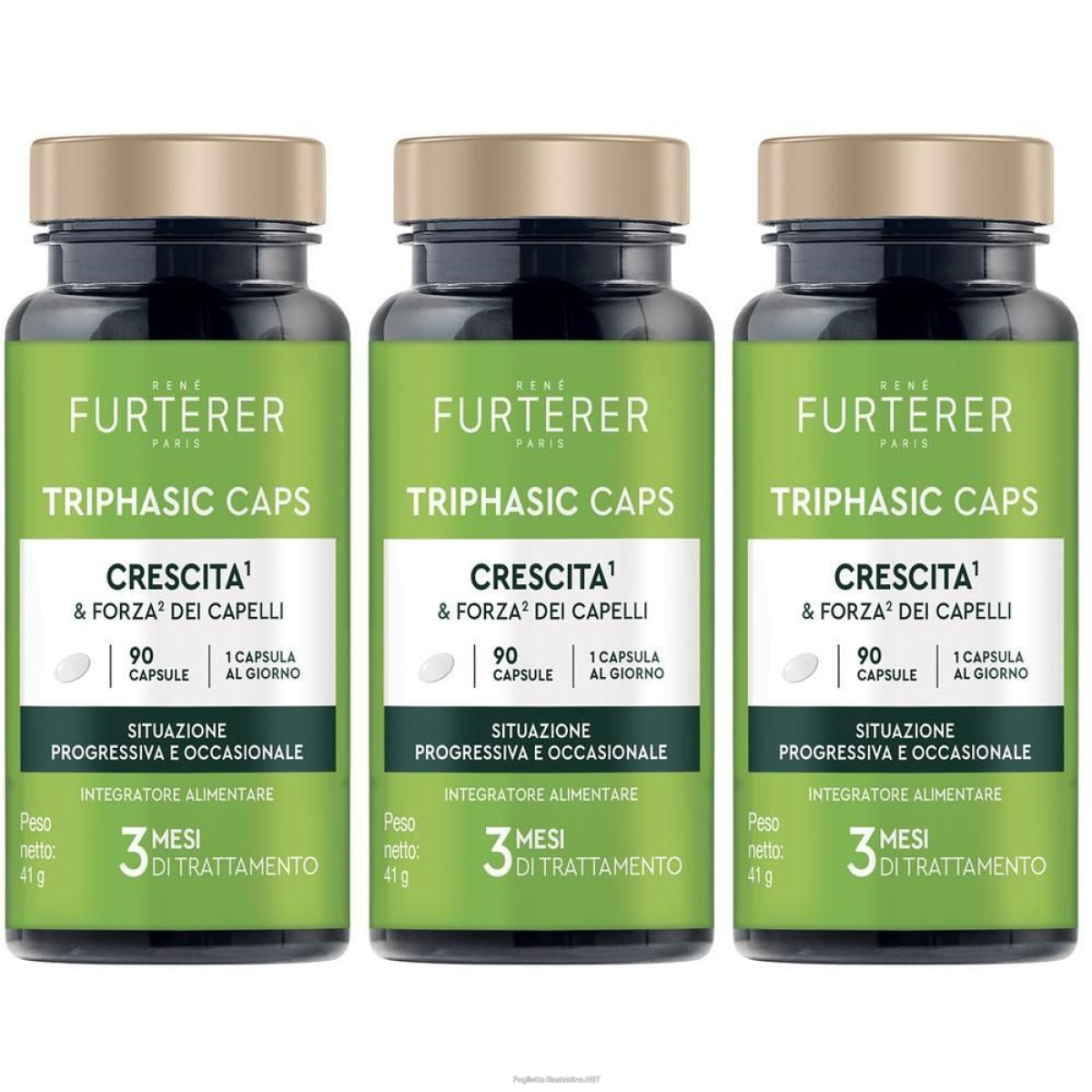 Cerca Offerte di renè furterer triphasic caps crescita 3x41 g capsule e acquista online
