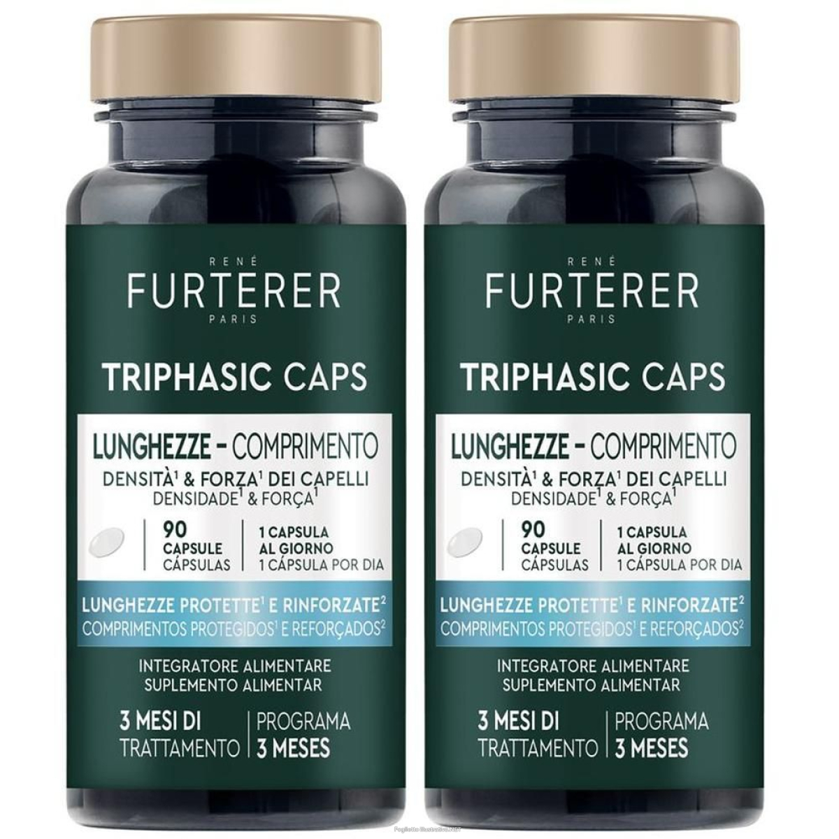 Cerca Offerte di renè furterer triphasic caps lunghezze 2x72 g capsule e acquista online