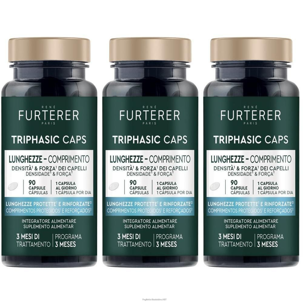 Cerca Offerte di renè furterer triphasic caps lunghezze 3x72 g capsule e acquista online