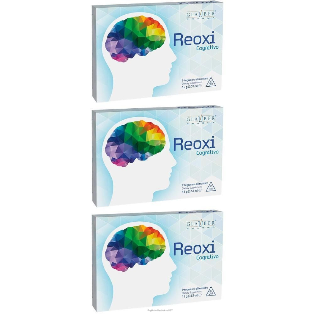 Cerca Offerte di reoxi cognitive glauber compresse 3x30 pz e acquista online