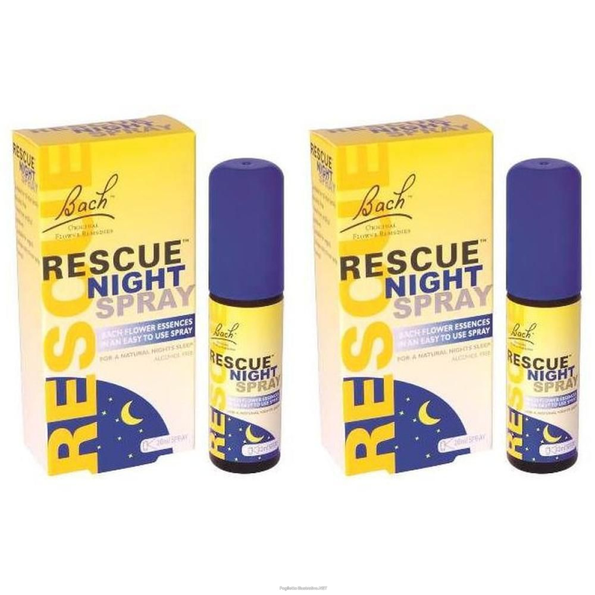 Cerca Offerte di rescue night spray senza alcool 20 ml 1 pezzo 2x20 ml orale e acquista online