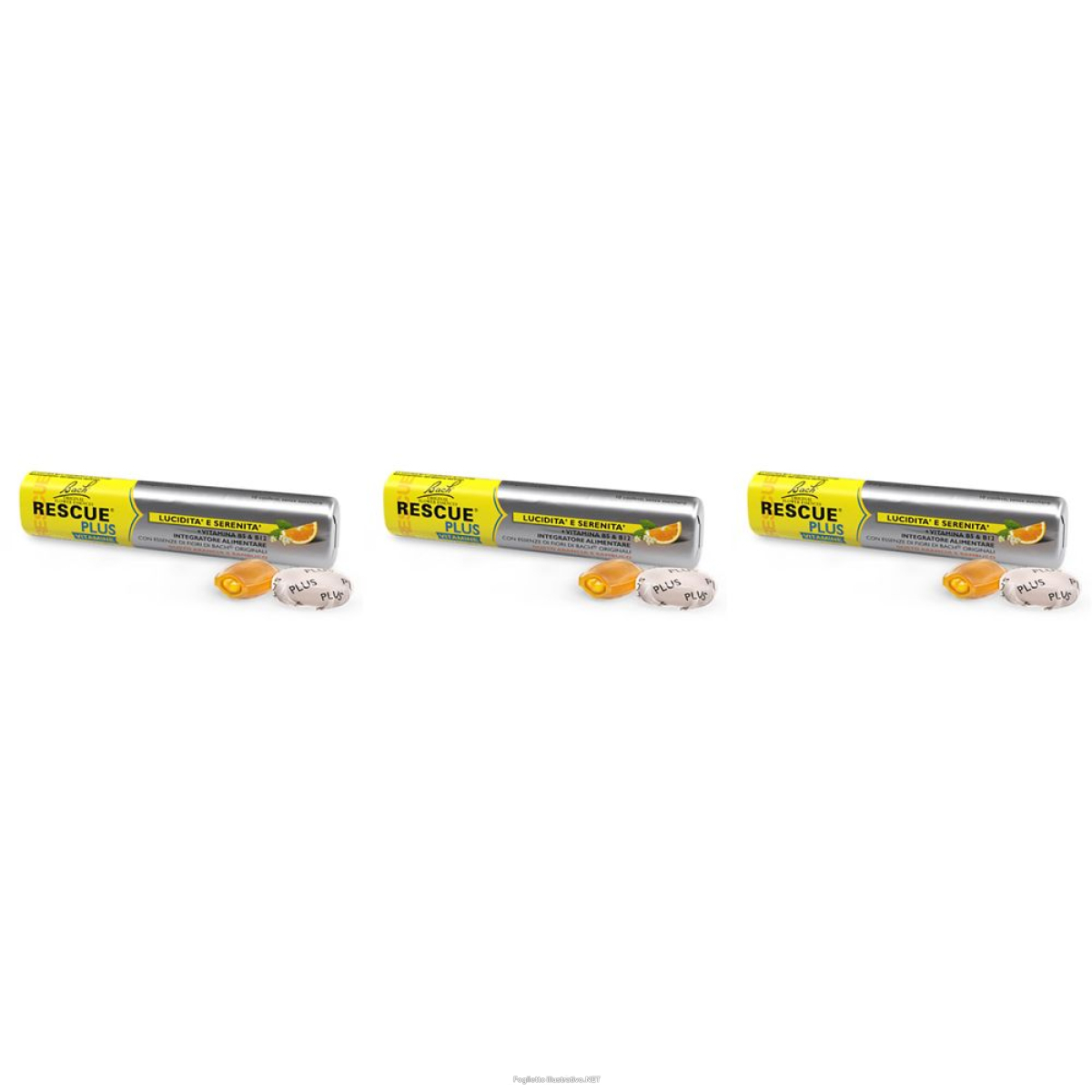 Cerca Offerte di rescue® plus vitamine set da 3 3x42 g caramelle e acquista online