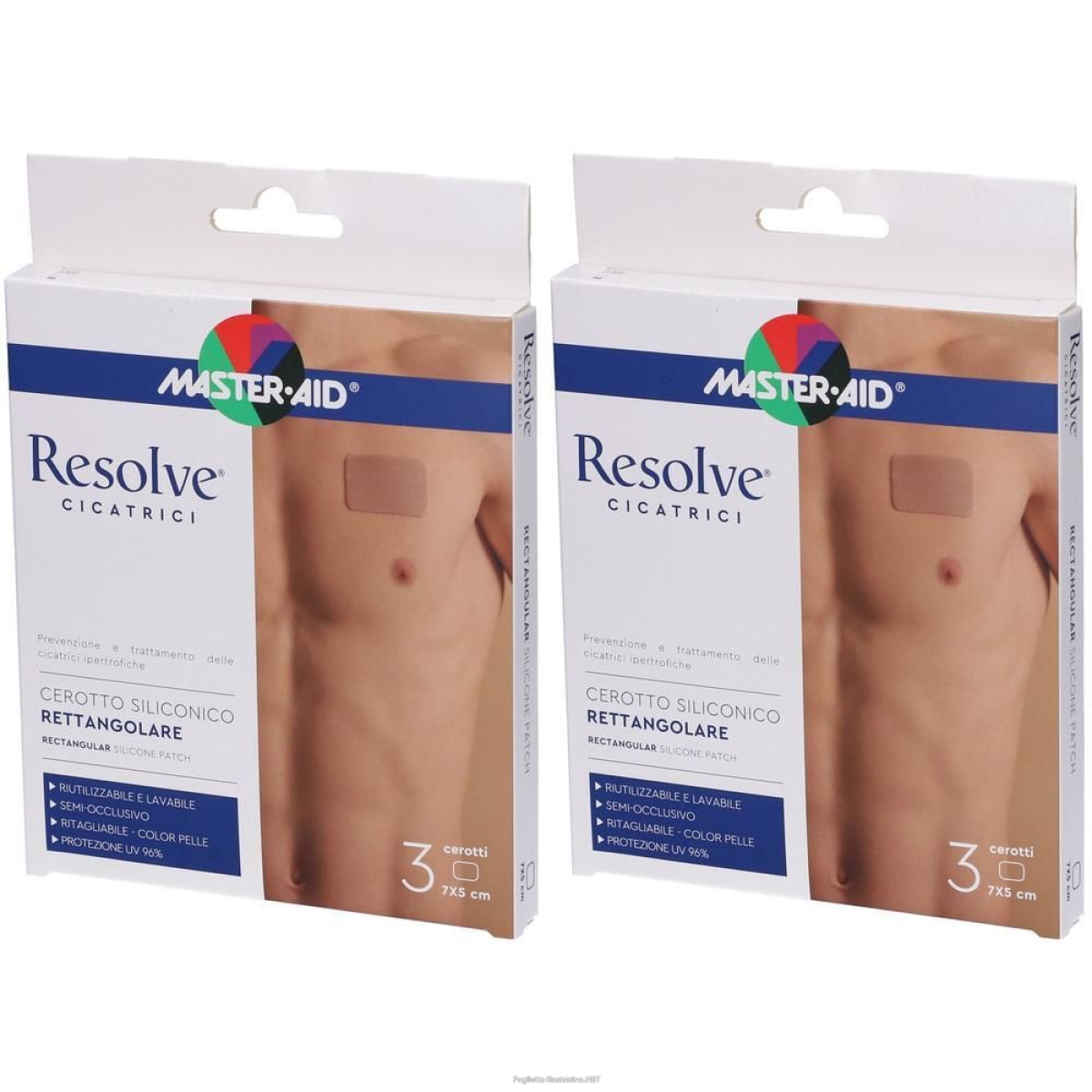 Cerca Offerte di resolve cicatrici cerotti 7x5 cm 2x3 st e acquista online