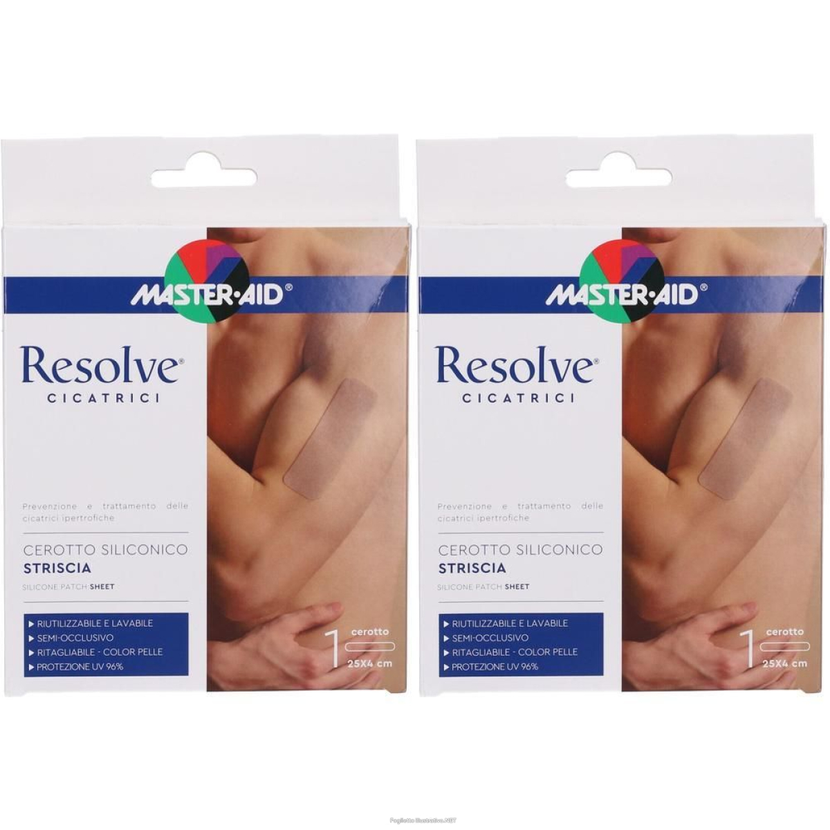 Cerca Offerte di resolve skin cicatrici protezione adesiva spf50+ 2x1 st e acquista online