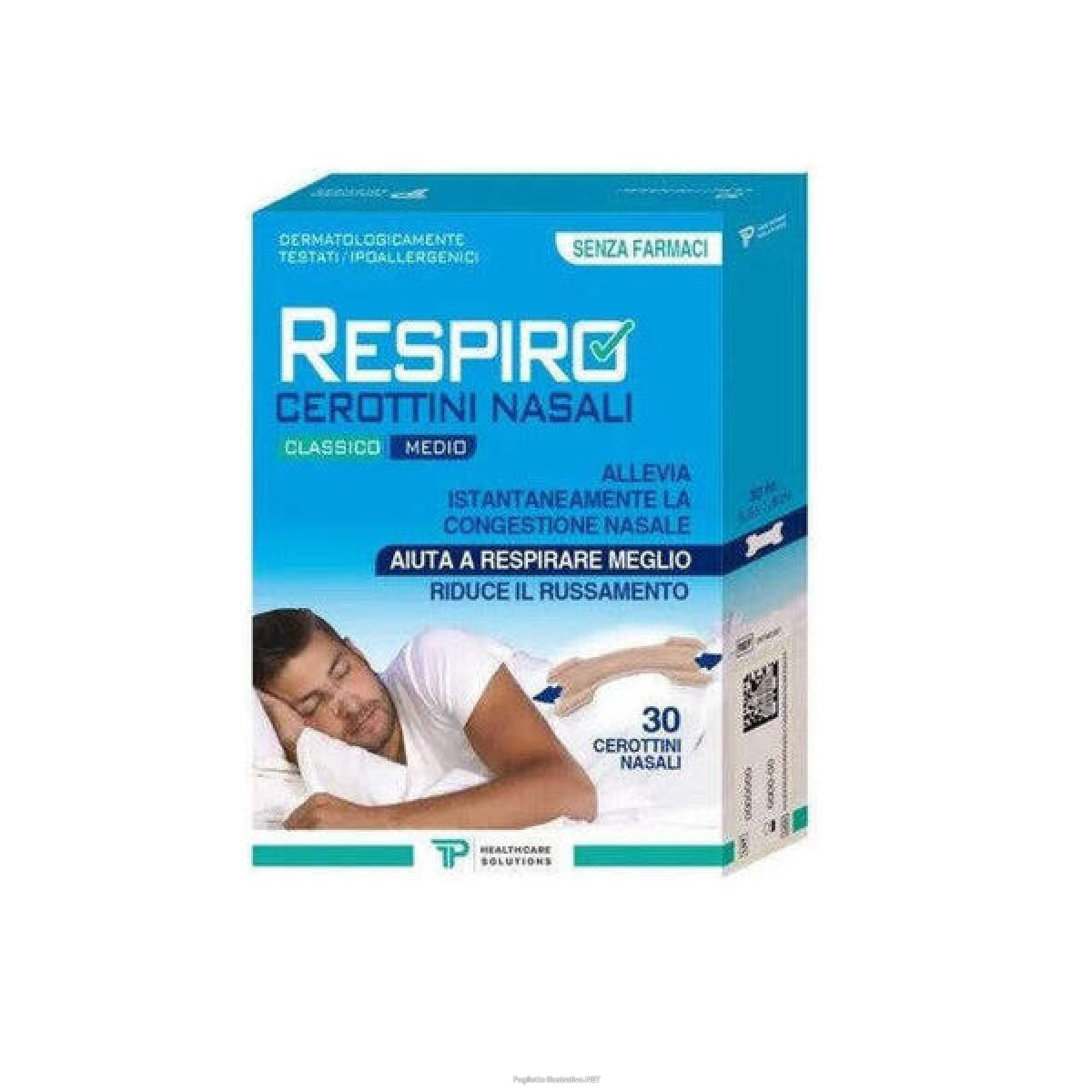 Cerca Offerte di respiro cerottini nasali classico - misura media 30 cerotti e acquista online