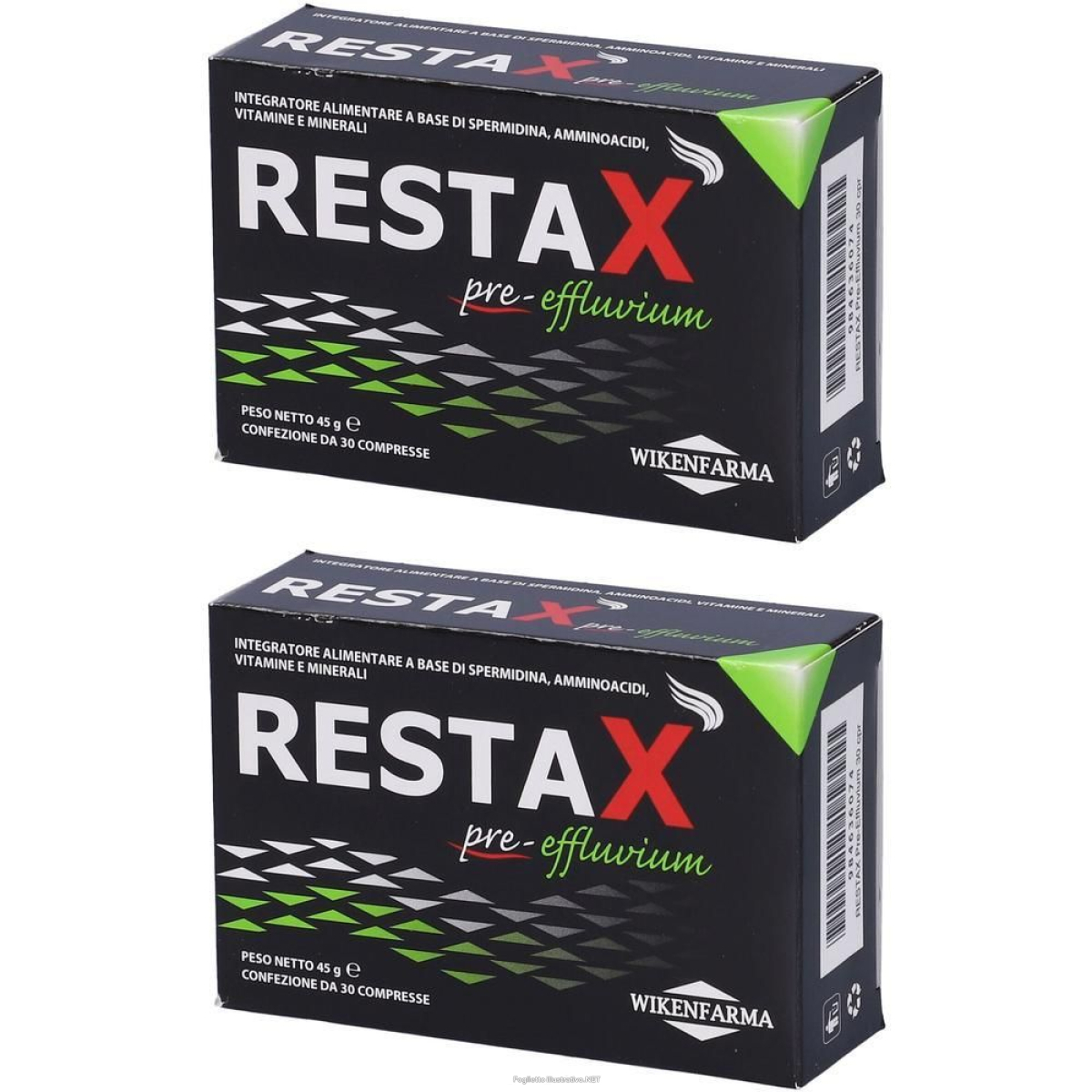 Cerca Offerte di restax pre effluvium 30 compresse 2x43,5 g e acquista online