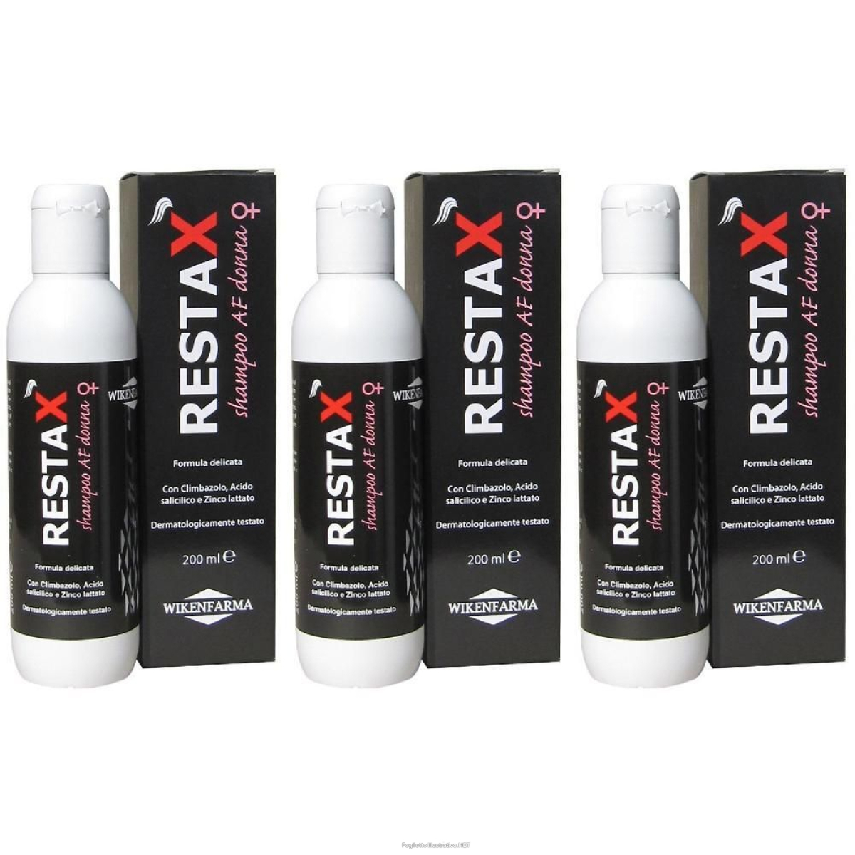 Cerca Offerte di restax shampoo af donna 200 ml 3x200 ml e acquista online