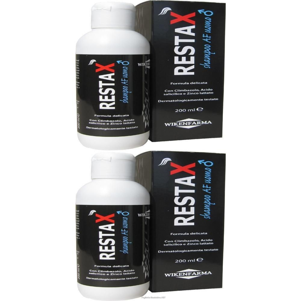 Cerca Offerte di restax shampoo af uomo 200 ml 2x200 ml e acquista online