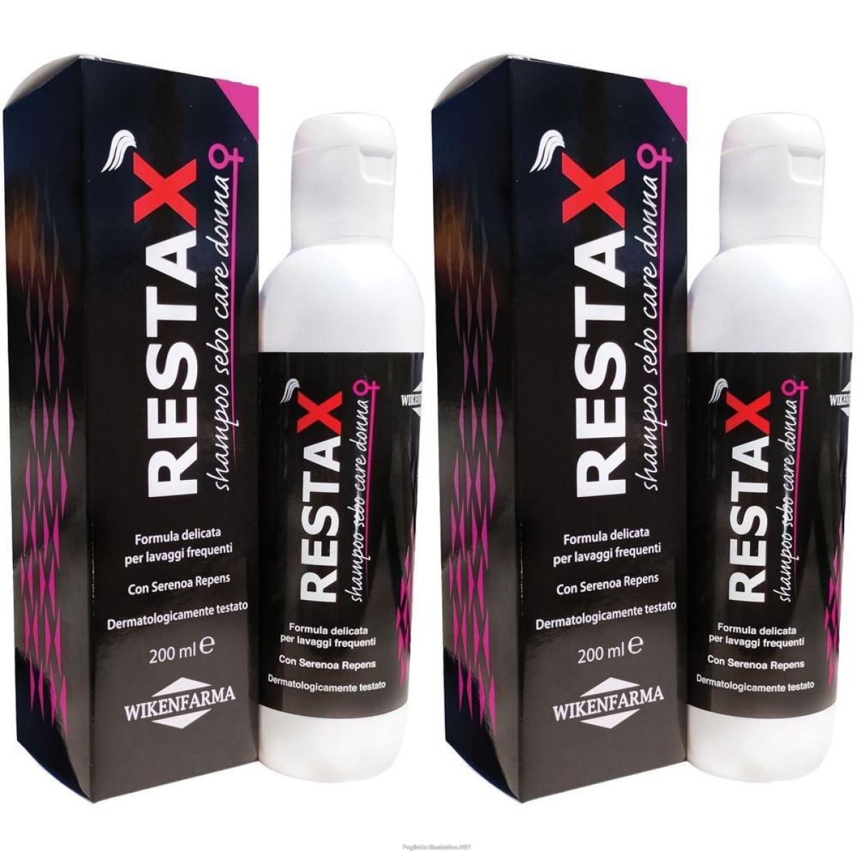 Cerca Offerte di restax shampoo sebo care donna 200 ml 2x200 ml e acquista online