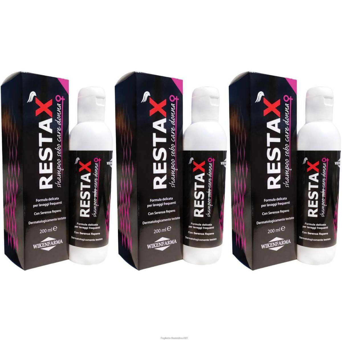 Cerca Offerte di restax shampoo sebo care donna 200 ml 3x200 ml e acquista online