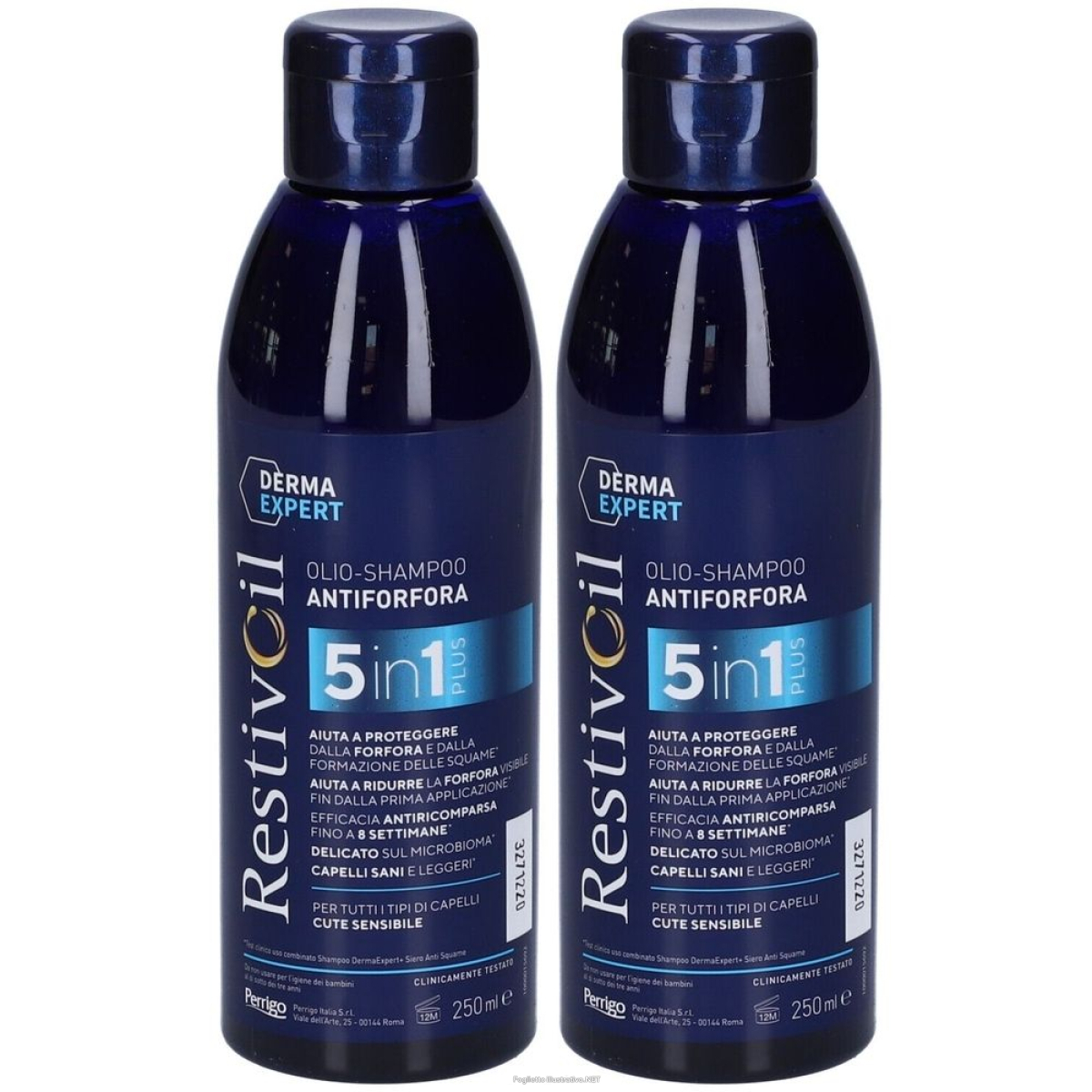 Cerca Offerte di restivoil derma expert shampoo antiforfora set da 2 2x250 ml e acquista online